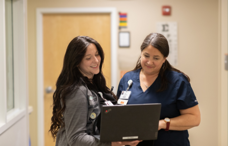 Amanda Shakar, RN and Lisa Loomis, RN
