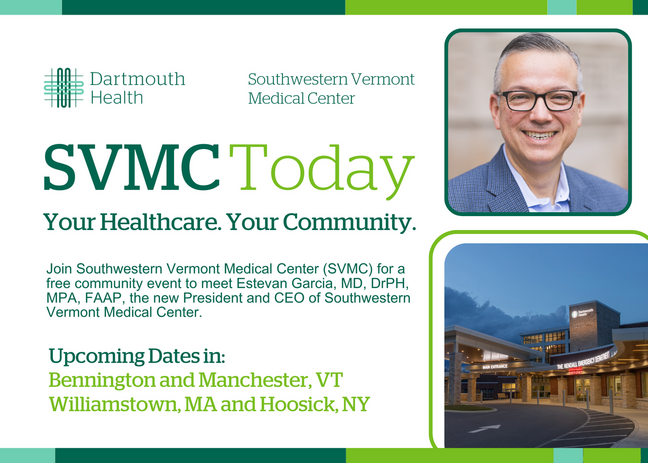 SVMC Today branding with Estevan Garcia